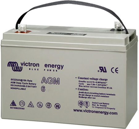 6V/240Ah AGM Deep Cycle Battery